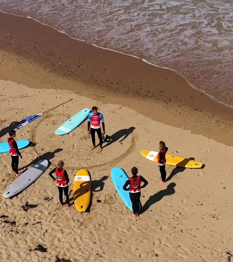 La mia prima lezione di surf a Siouville