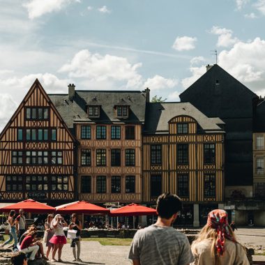 Place du Vieux-Marché à Rouen