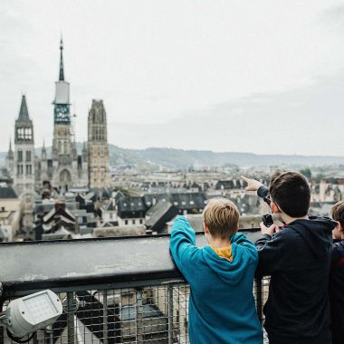 Vue sur Rouen