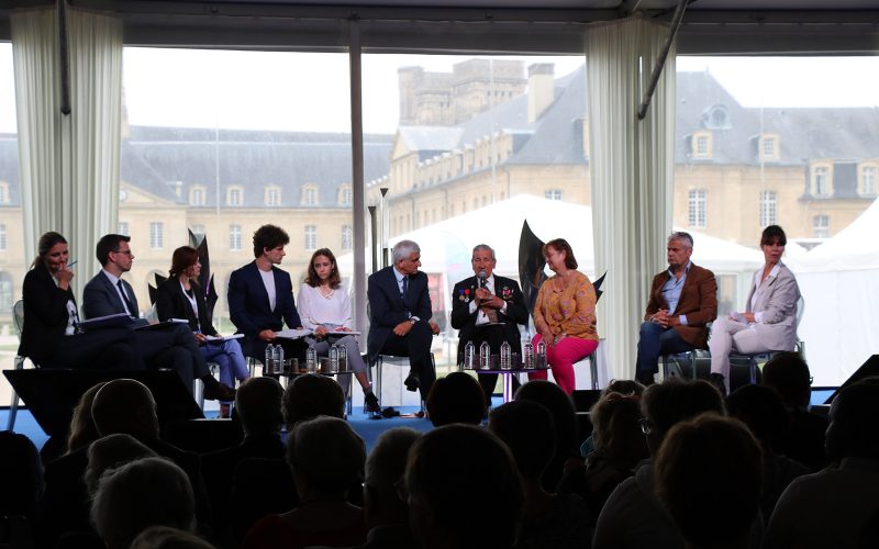 Conférence lors du Forum mondial Normandie pour la Paix à Caen