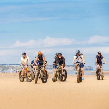 Fatbike à Omaha Beach