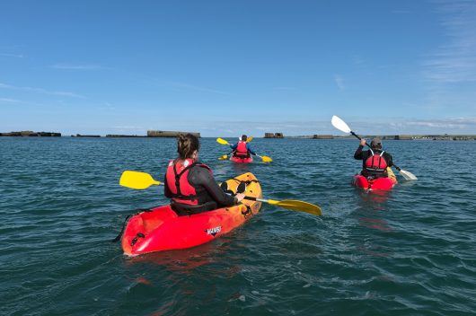 Kayak à Arromanches - Asnelles