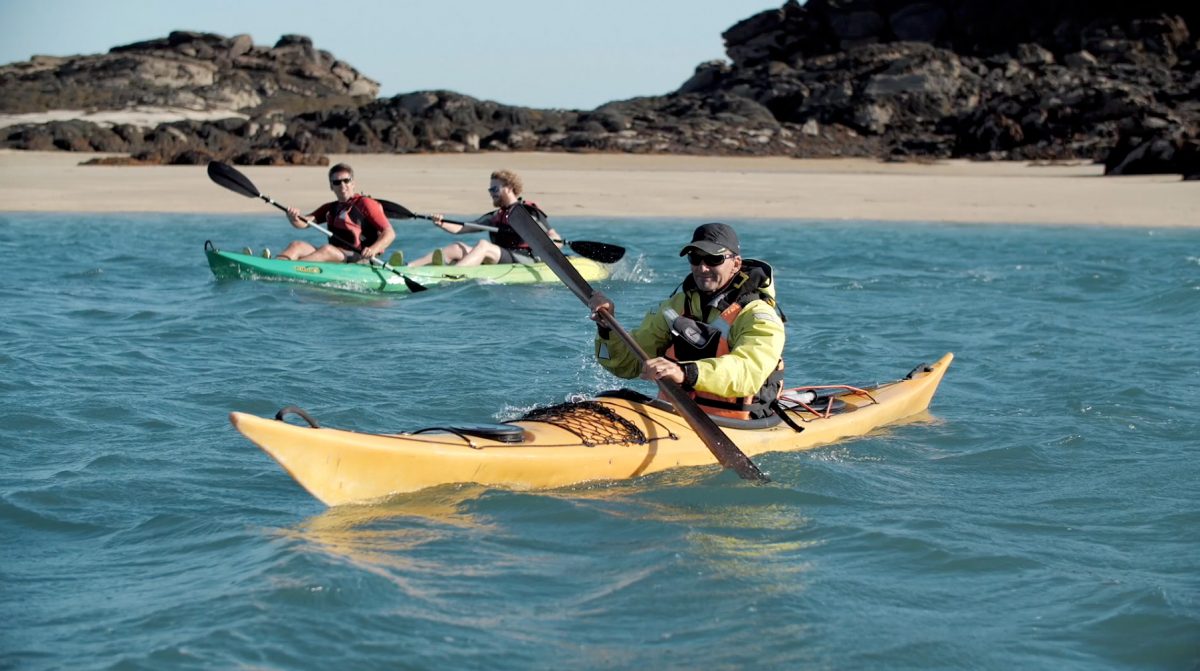 Kayak vers les îles Chausey - Expérience