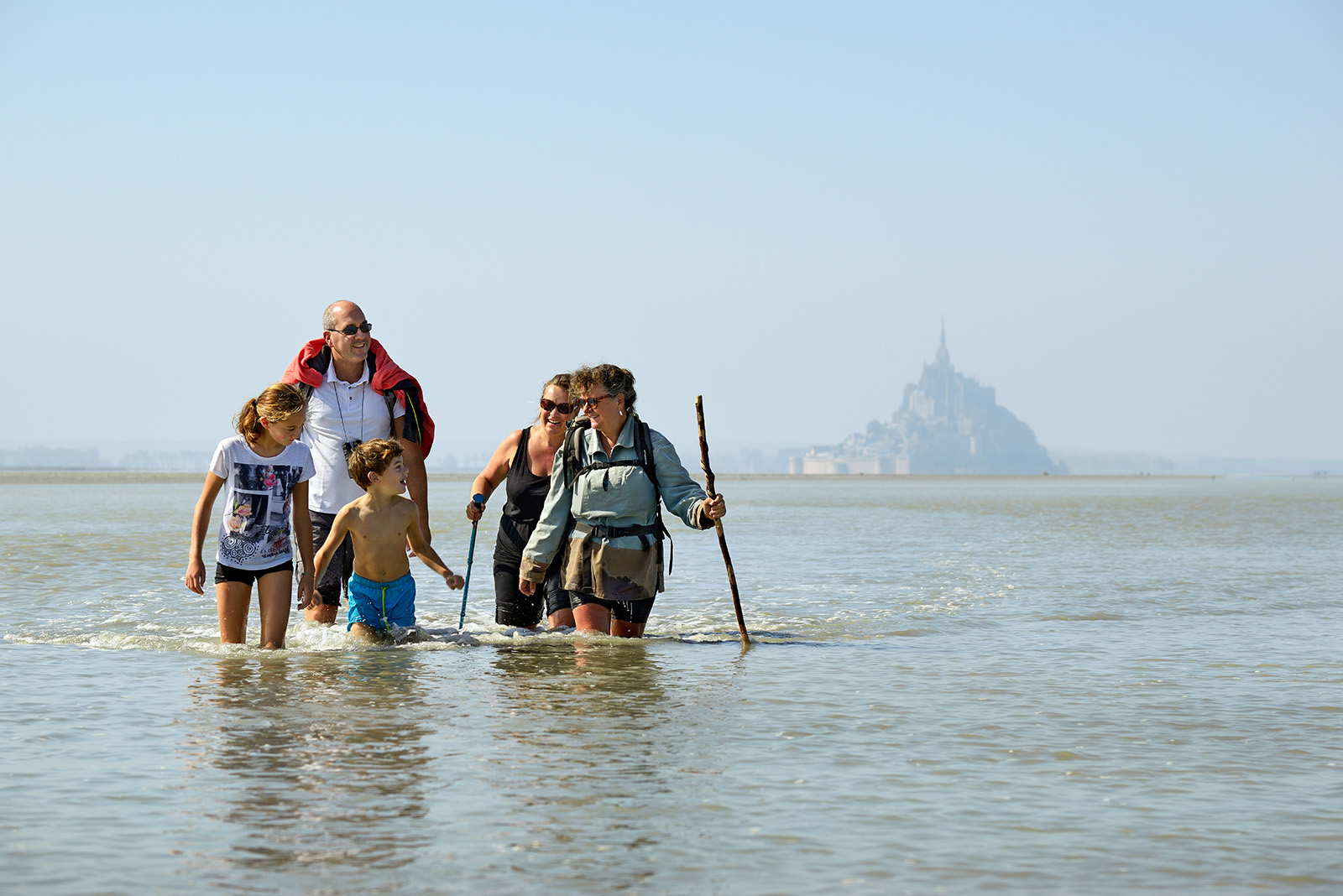 Traversata della baia del Mont-Saint-Michel con la famiglia - esperienza