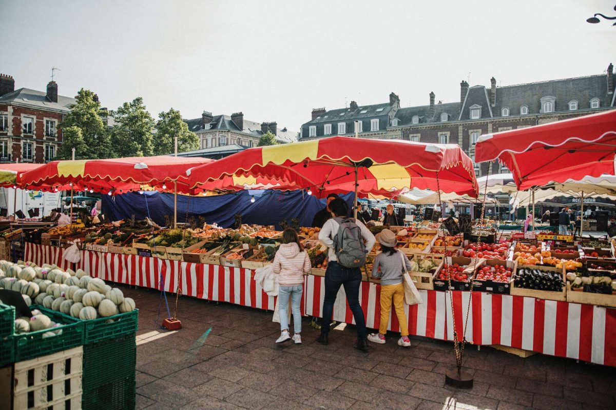 Mercato a Rouen